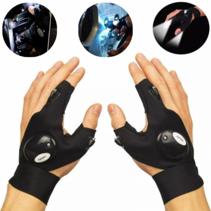 Guantes con Luces Led Neoprene