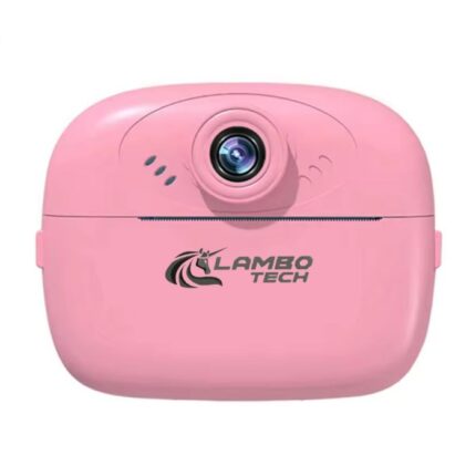 Cámara de Impresión Instantánea Infantil Portátil Rosa