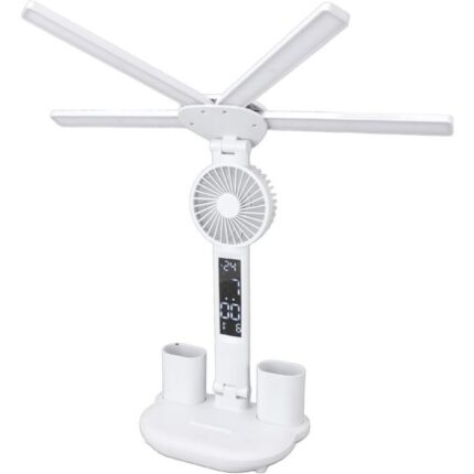 Lampara Led De Escritorio Con Ventilador