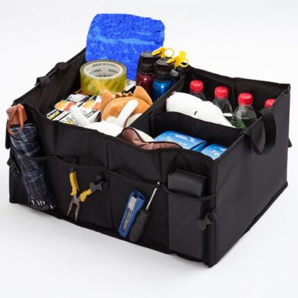 Organizador De Baúl Plegable Con Compartimientos